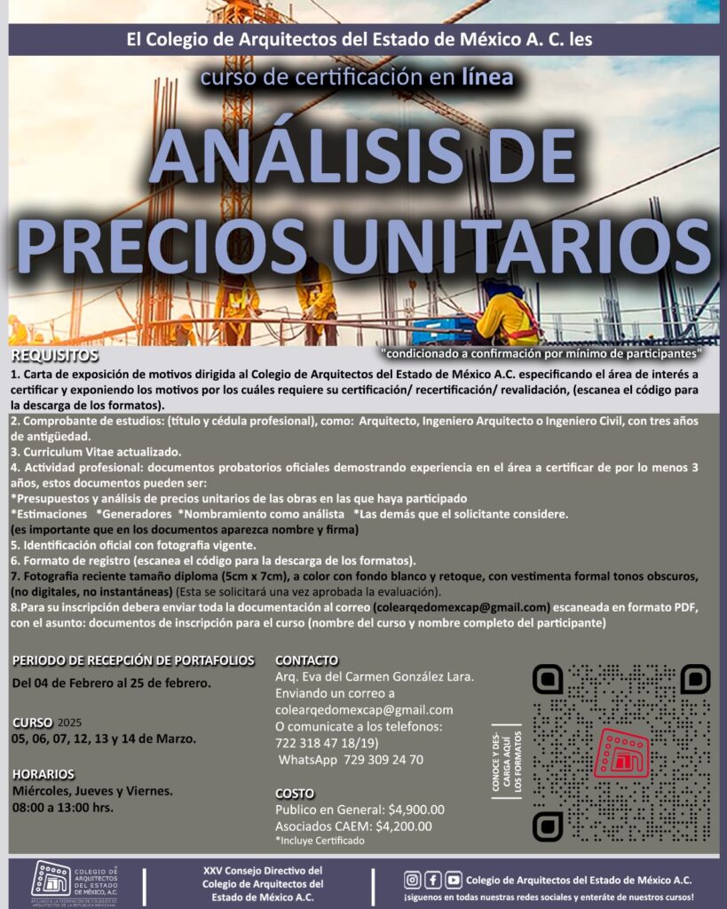 Análisis de Precios Unitarios