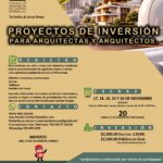 Proyectos de Inversión para Arquitectas y Arquitectos